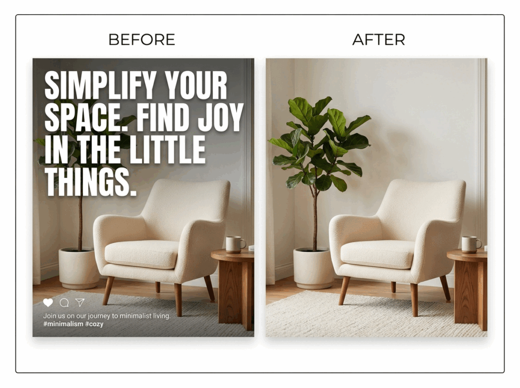 Improving social media visuals