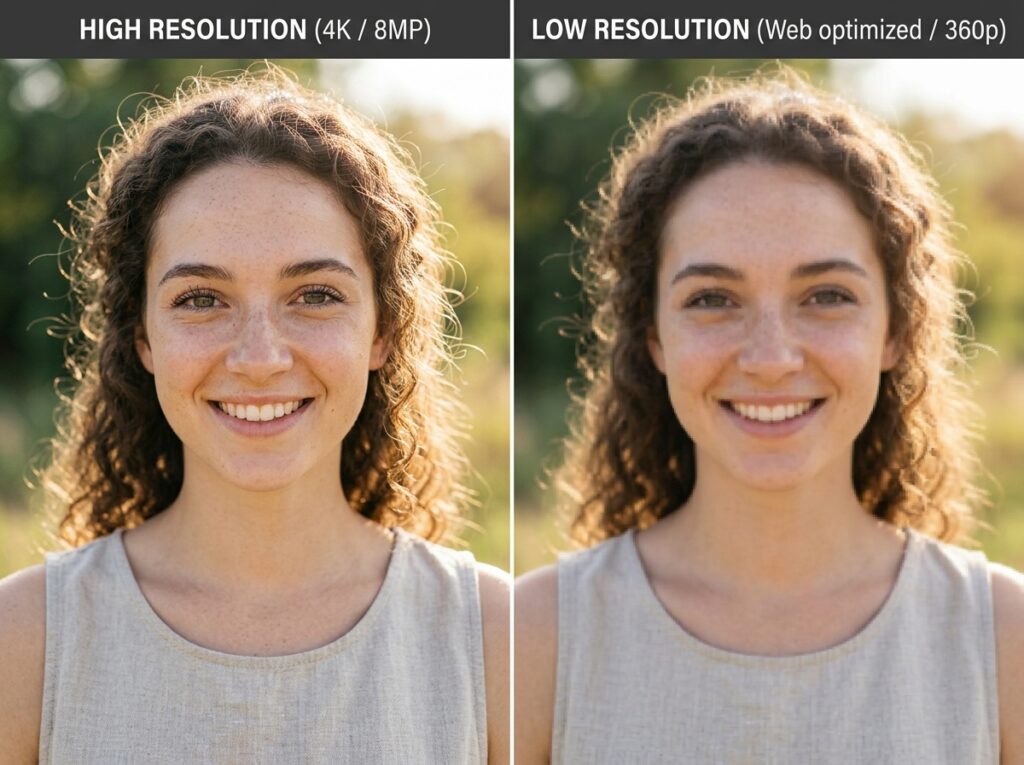 Use High-Resolution Photos