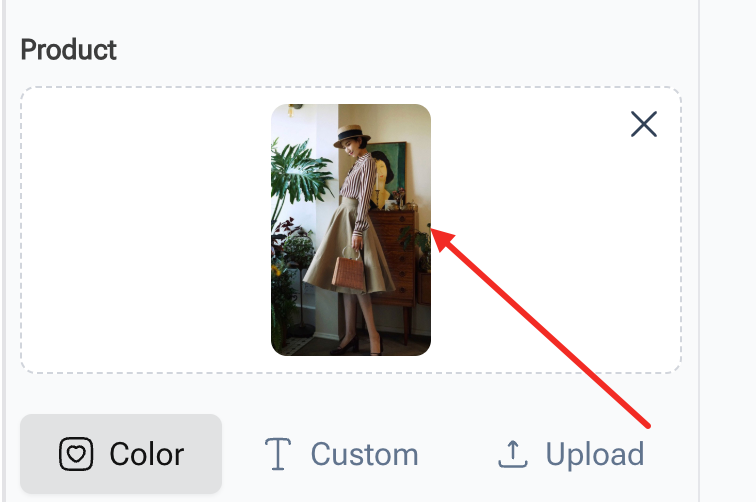 Upload Your Photo to the AI Tool