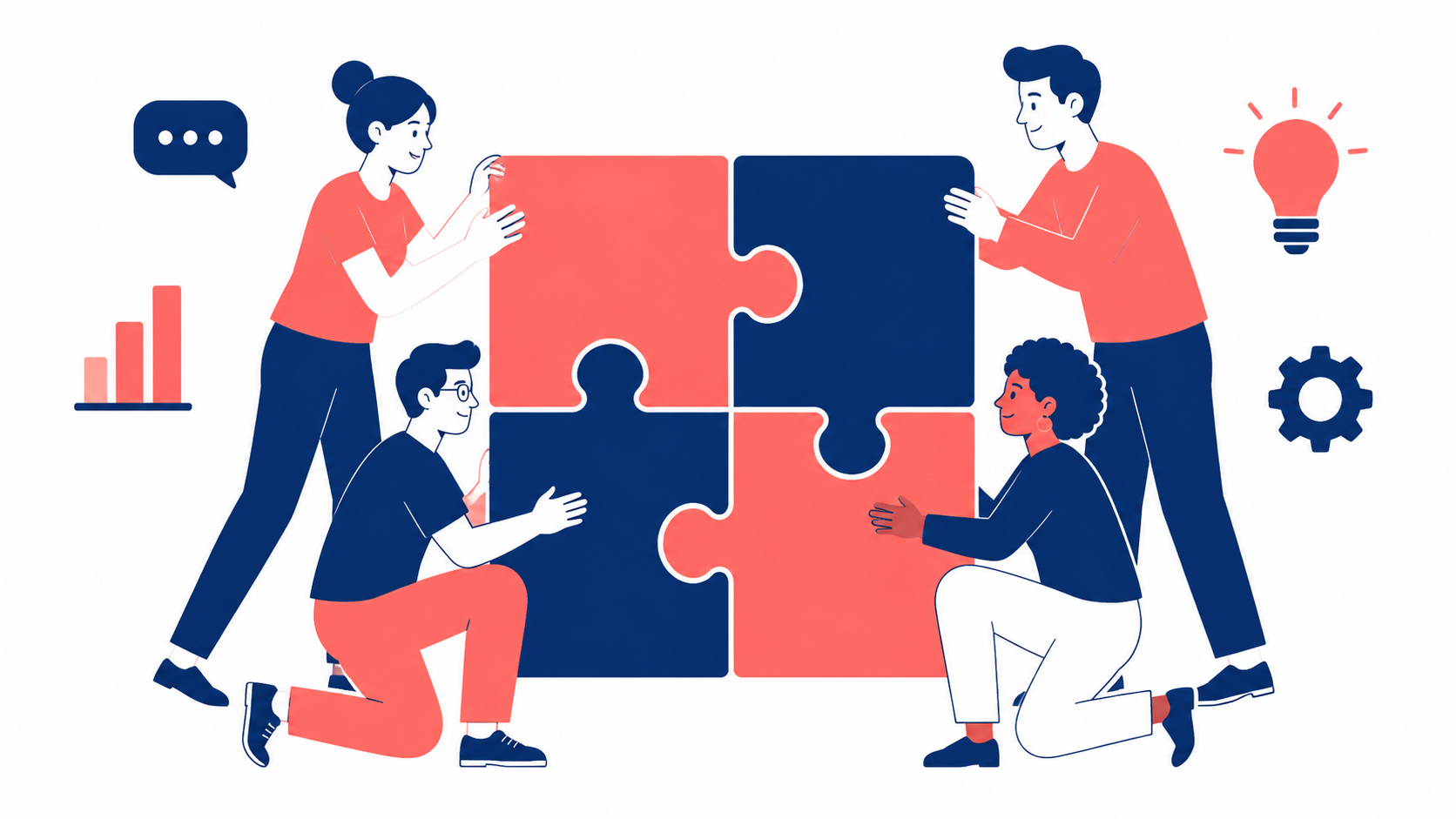 3. The "Flat Vector Illustration" Prompt